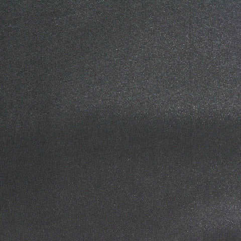 Polyester Stretch Milk Silk Knit Fabric, 220 gsm, 148 cm — Black