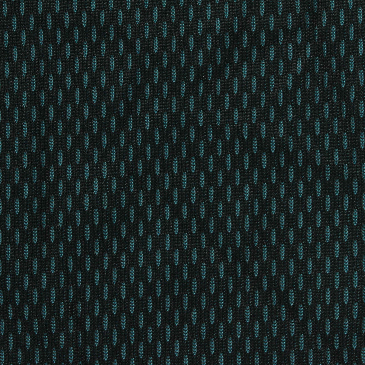 Jacquard 100% Polyester Birdseye Knit Fabric, 240 gsm — Black