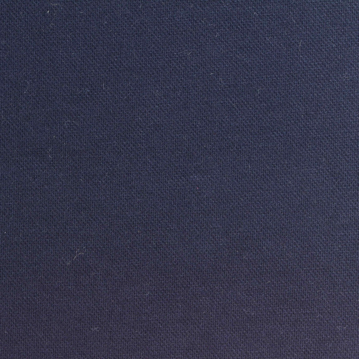 Cotton Modal Stretch Piqué Knit Fabric, 200 gsm — Navy