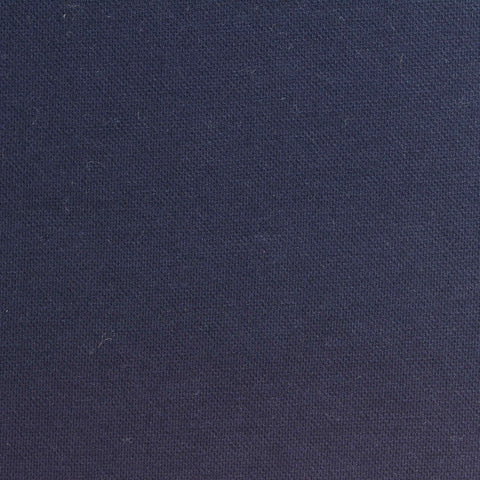 Cotton Modal Stretch Piqué Knit Fabric, 200 gsm — Navy