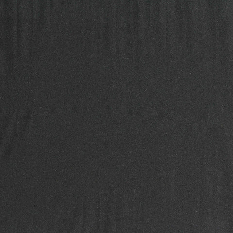 Polyester Stretch Sateen Fabric, 250 gsm — Black