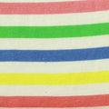 Pink Horizontal-Stripe Rib Knit, Cotton, 200 gsm