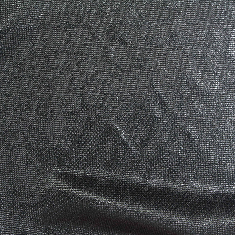 Dark Grey Marl Jersey Knit, Polyester, 220 gsm