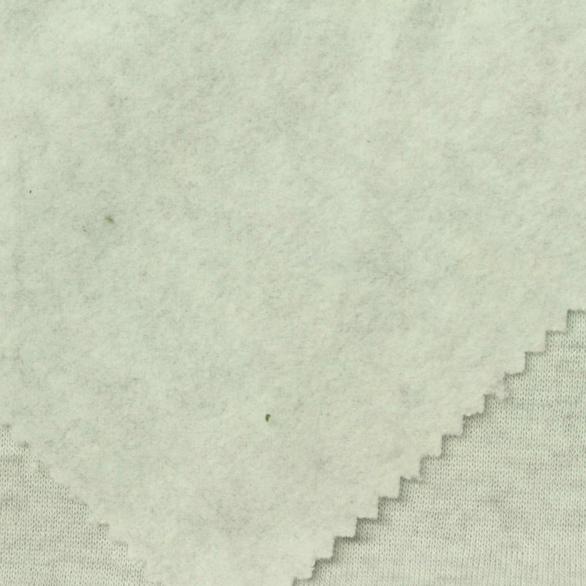 Brushed Polyester Viscose French Terry Fabric, 230 gsm — Green