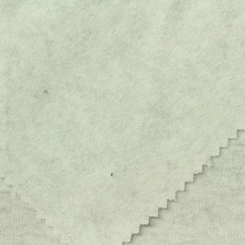 Brushed Polyester Viscose French Terry Fabric, 230 gsm — Green