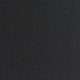Polyester Stretch Linen-Look Fabric, 345 gsm, 145 cm — Black