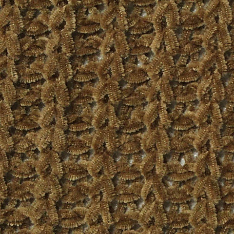 Brown Textured Chenille, Polyester