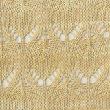 Jacquard Polyester Cotton Pointelle Knit Fabric, 270 gsm, 160 cm — Beige