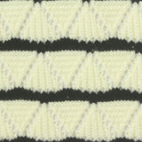 Cream Eyelet Pointelle Knit, Viscose-Poly