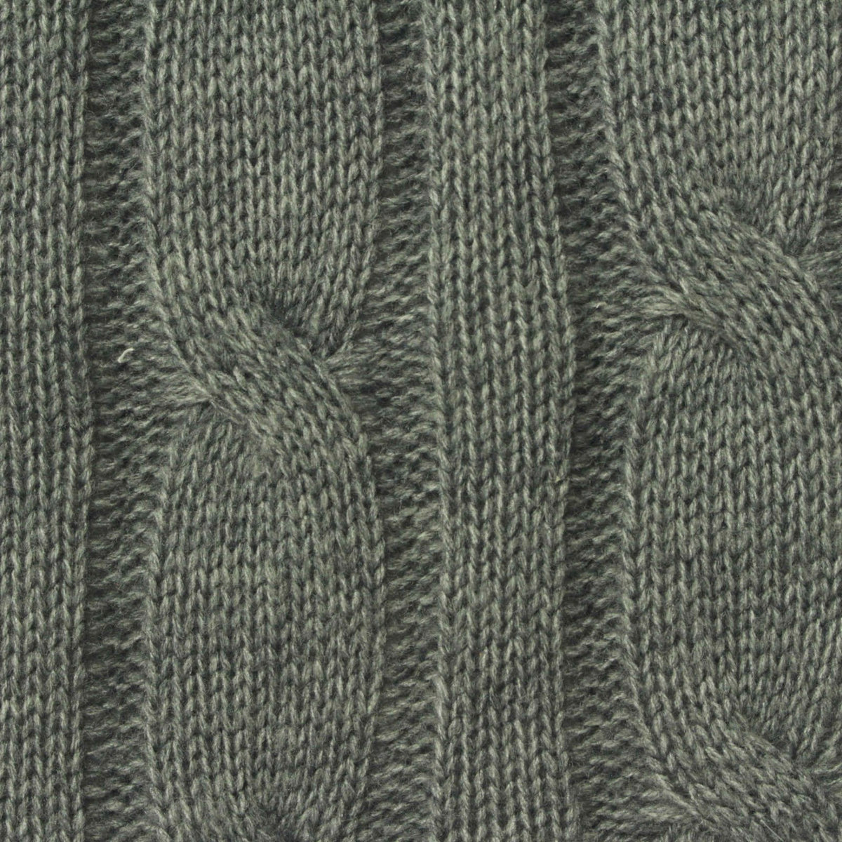 Jacquard Acrylic Polyester Blend Pointelle Knit Fabric, 320 gsm, 150 cm — Green