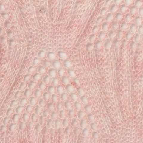 Light Pink Openwork Pointelle Knit, Polyester