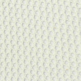 Jacquard 100% Polyester Pointelle Knit Fabric, 200 gsm, 160 cm — White
