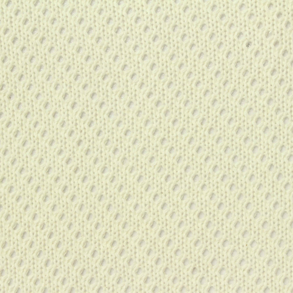 Cream Textured-Diamond Pointelle Knit, Poly-Cotton