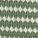 Striped Polyester Cotton Stretch Jersey Knit Fabric, 200 gsm, 150 cm — Green — texture
