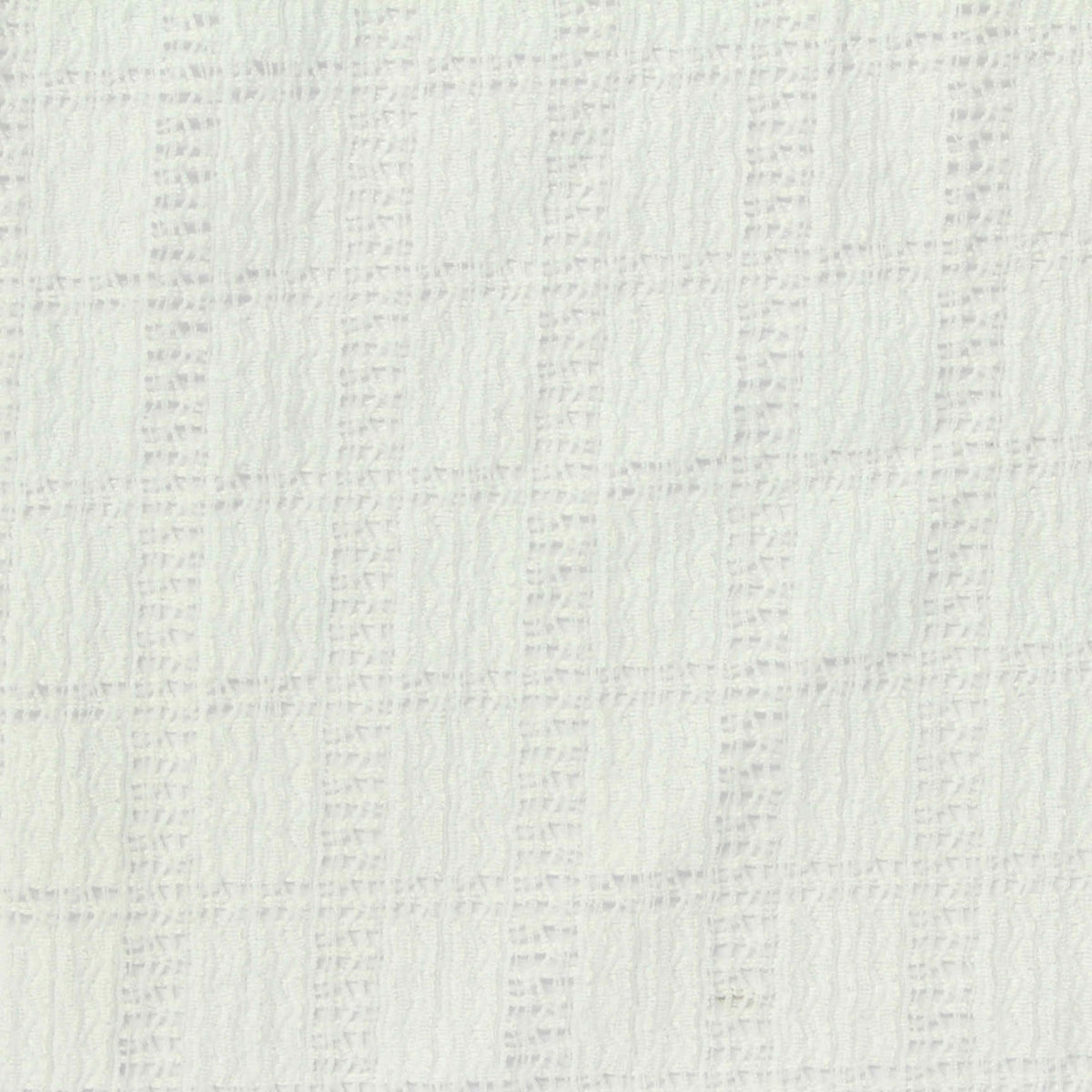 Off-White Check Warp Knit, Polyester
