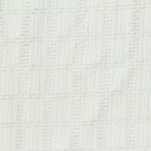 Off-White Check Warp Knit, Polyester