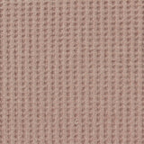 Brushed Polyester Stretch Waffle Knit Fabric, 220 gsm, 135 cm — Pink