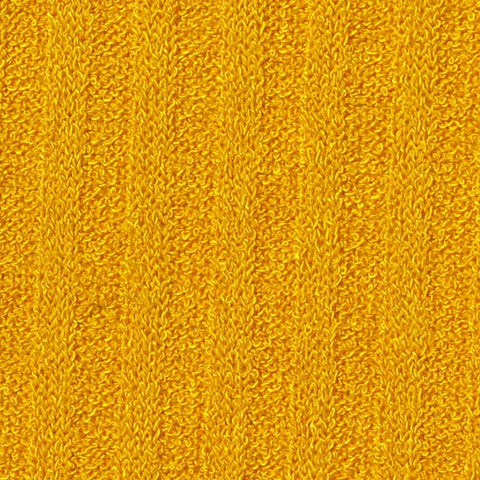 Viscose Polyester Rib Knit Fabric, 180 gsm — Yellow