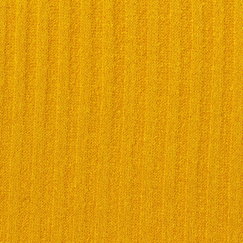 Viscose Polyester Rib Knit Fabric, 180 gsm — Yellow