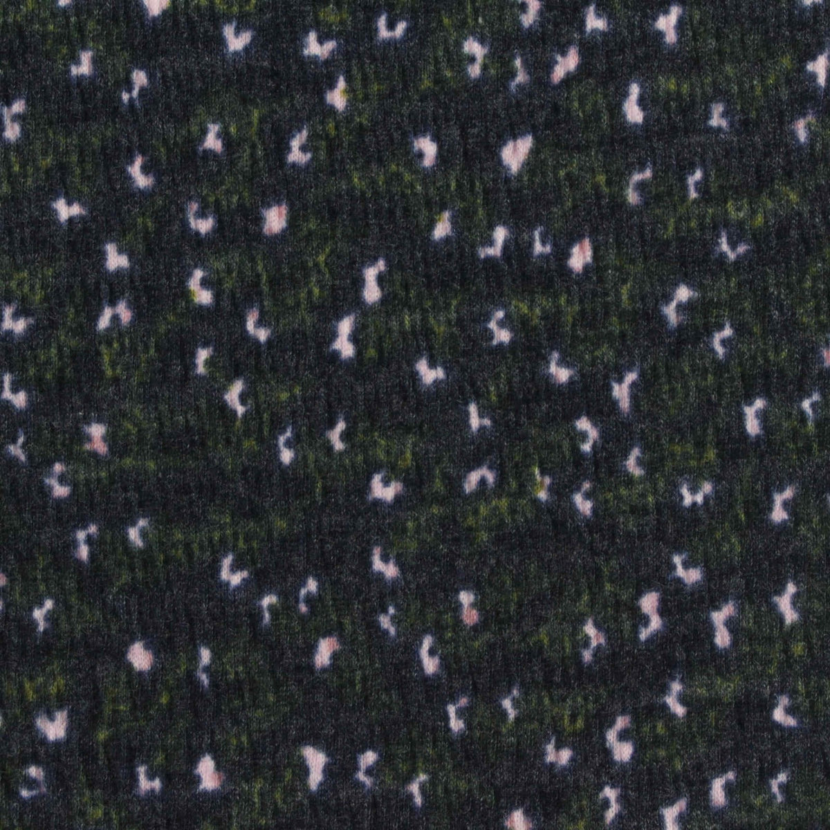 Light Pink Animal Print Crepe, Cotton-Poly