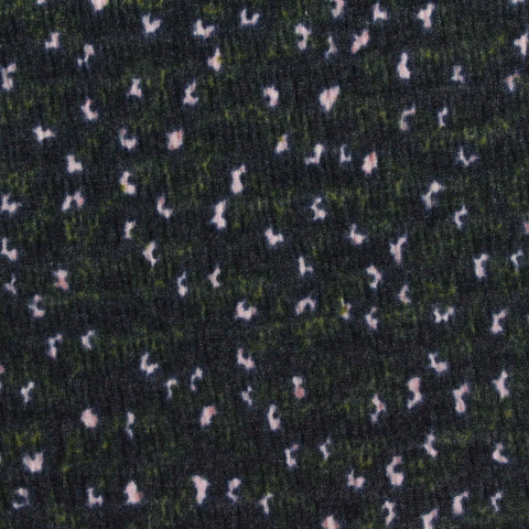 Light Pink Animal Print Crepe, Cotton-Poly