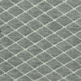 Grey Diamond Interlock Knit, Polyester