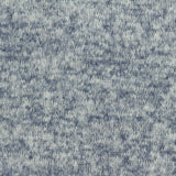 Brushed Polyester Viscose Stretch Chunky Knit Fabric, 200 gsm, 170 cm — Blue