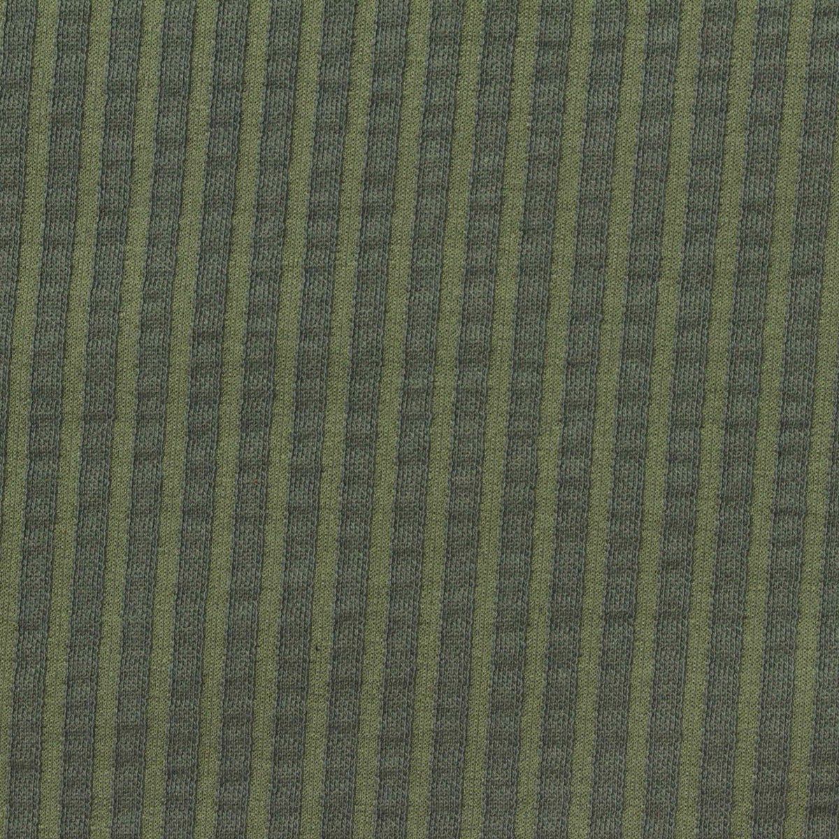 Jacquard Cotton Polyester Jersey Knit Fabric, 165 gsm, 154 cm — Green