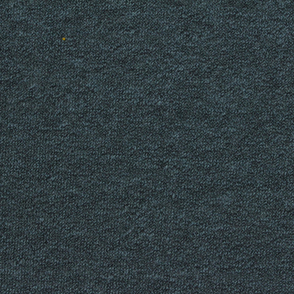 Dark Teal Marl French Terry, Cotton-Poly