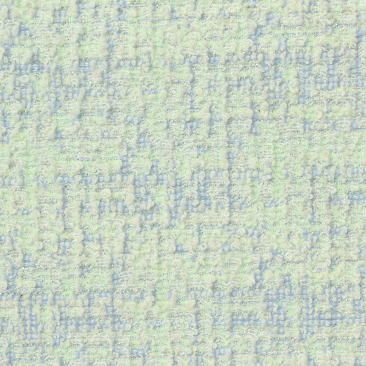 Light Blue Marl Bouclé, Polyester