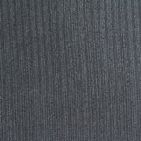 Viscose Polyester Stretch Rib Knit Fabric, 285 gsm, 155 cm — Grey