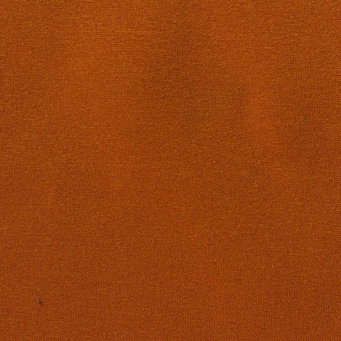 Brushed Polyester Stretch French Terry Fabric, 205 gsm, 165 cm — Orange
