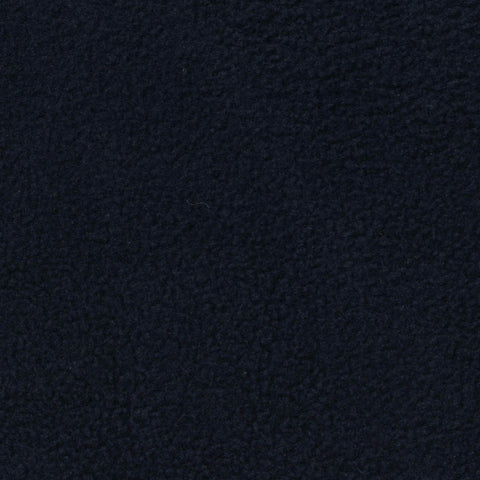 Polyester Cotton Fleece Fabric, 420 gsm, 176 cm — Navy