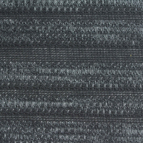 Light Grey Horizontal-Stripe Jersey Knit, Polyester, 260 gsm