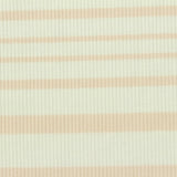 Cream Horizontal-Stripe Rib Knit, Poly-Viscose