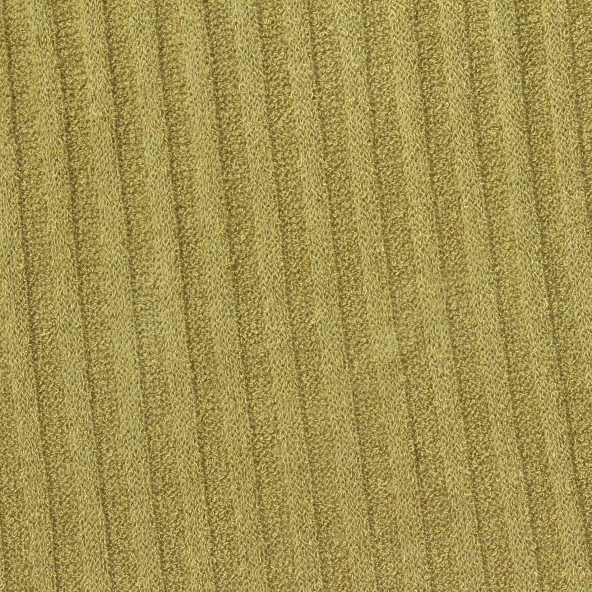 Viscose Polyester Rib Knit Fabric, 180 gsm — Khaki