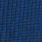 Blue Marl Rib Knit, Polyester