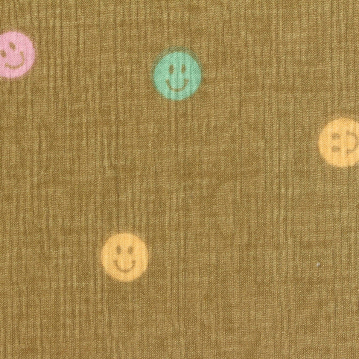 Printed Polyester Stretch Crepe Fabric, 190 gsm, 128 cm — Khaki