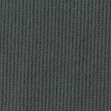 Brushed Polyester Stretch Rib Knit Fabric, 300 gsm, 120 cm — Grey — texture