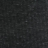 100% Polyester Knit Fabric, 130 gsm, 155 cm — Black