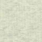 Light Grey Marl Rib Knit, Cotton — texture