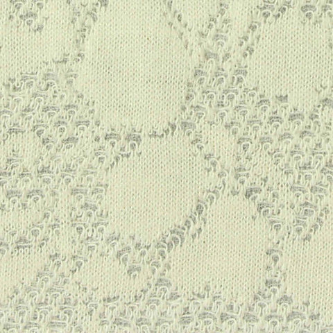 Jacquard Cotton Polyester Interlock Knit Fabric, 205 gsm, 160 cm — Beige
