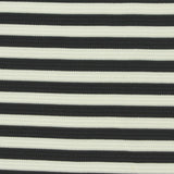 Black Stripes Knit, Polyester