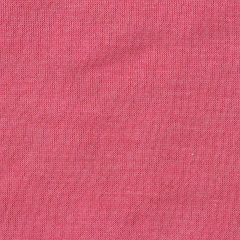 Brushed Cotton Polyester French Terry Fabric, 250 gsm, 160 cm — Pink