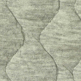 Light Grey Wavy-Diamond Scuba Knit, Poly-Cotton — texture