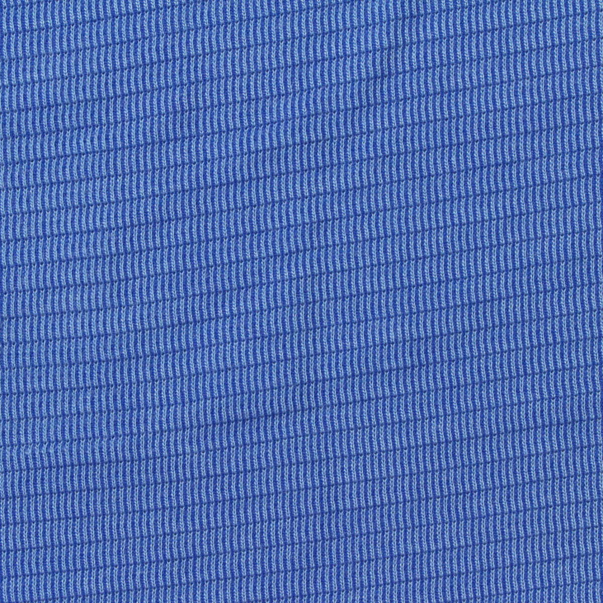 Modal Polyester Interlock Knit Fabric, 220 gsm, 150 cm — Blue