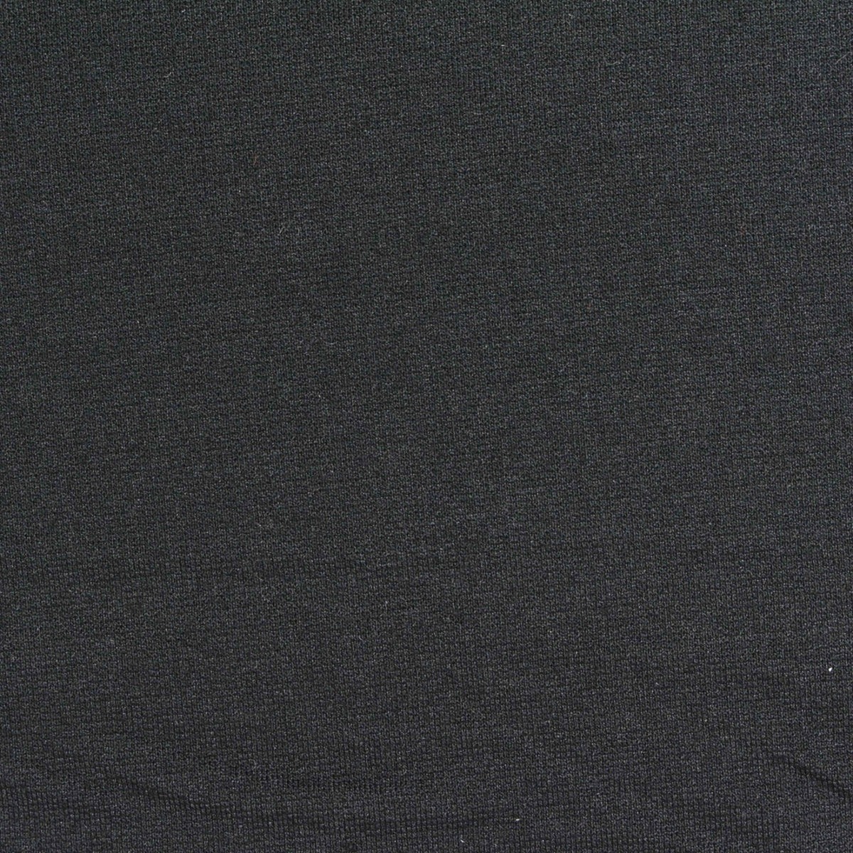 Polyester Stretch Ponte Knit Fabric, 310 gsm, 150 cm — Black, ref EF-264133