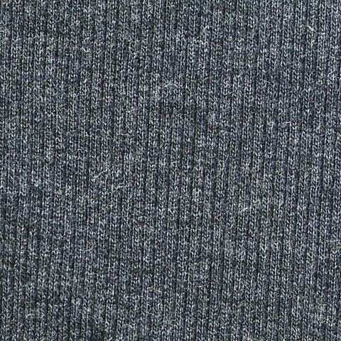 Heathered Grey Marl Rib Knit