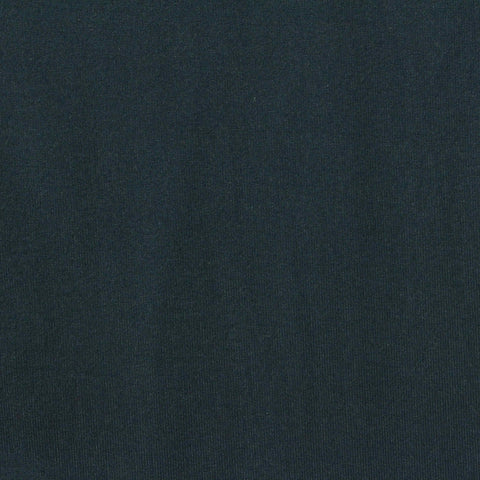 Brushed Polyester Stretch Milk Silk Knit Fabric, 205 gsm, 165 cm — Black