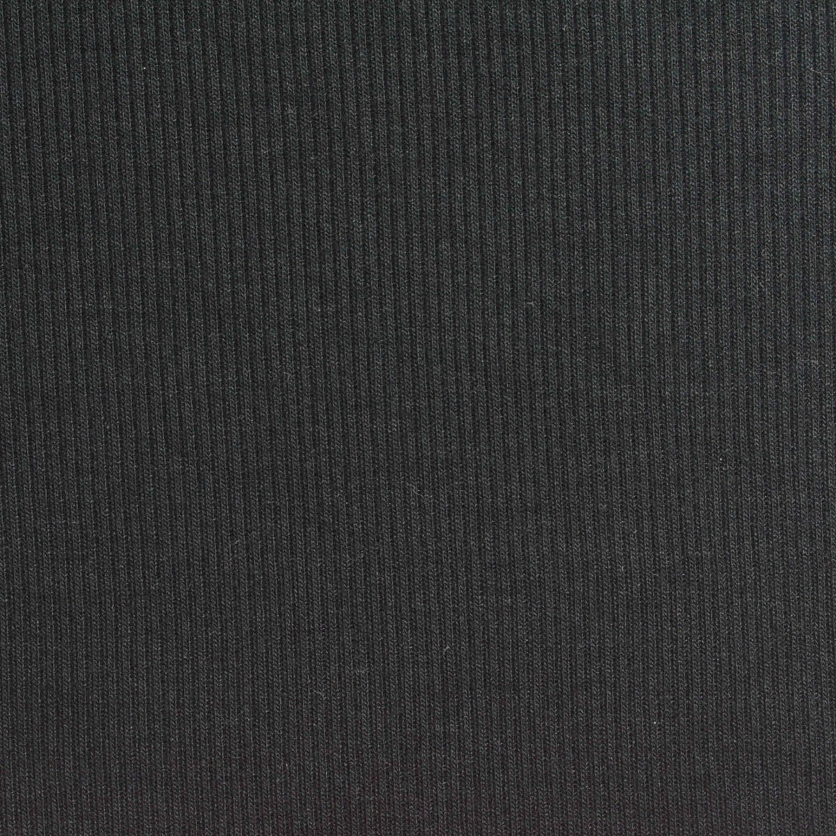 Black Rib Knit, Viscose